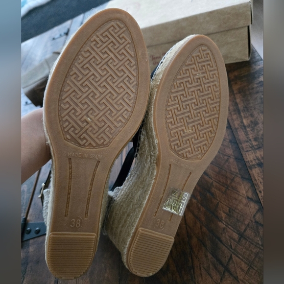 Toni Pons Caldes Black Jute wedge espadrilles with buckle. Size 7.5. New. - Picture 6 of 7